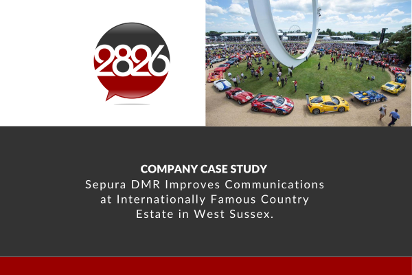 Goodwood event radio suppliers. Case Study 2826 Ltd